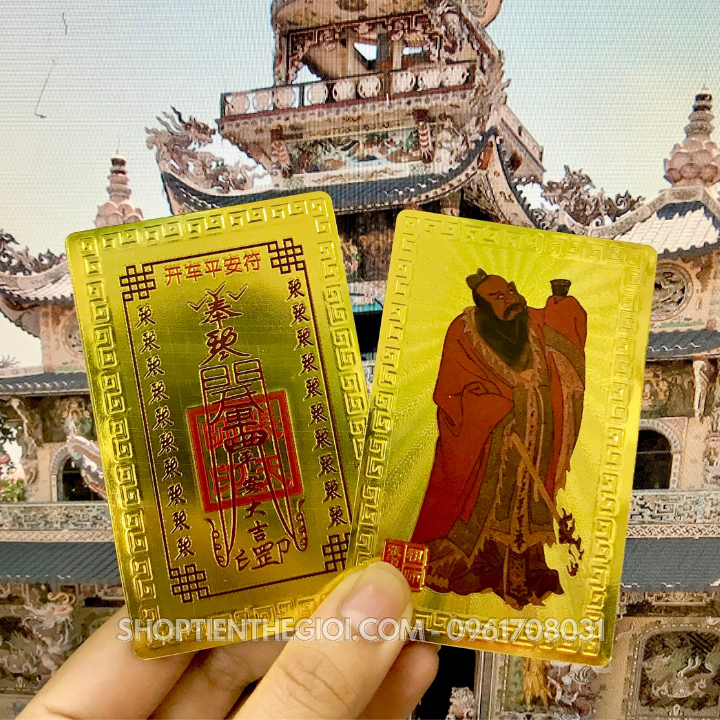 Thẻ Kim Bài Trương Đạo Lăng 